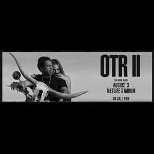 BEYONCÉ AND JAY-Z METLIFE NIGHT 2 OTR II TICKET